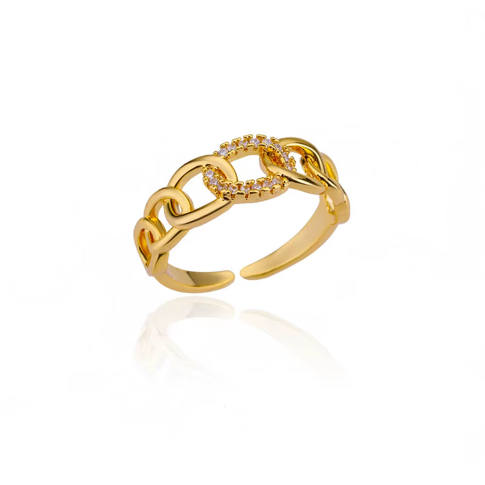 New in Zircon Cross Rings for Women Adjustable Stainless Steel Cross Ring Femme Design Luxury Wedding Jewerly Gift 2026 Anillos