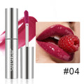 High Shine Lip Gloss Waterproof Smudge Proof Extended Wear Hydrating Raspberry Flavor Colorfast Lip Glaze